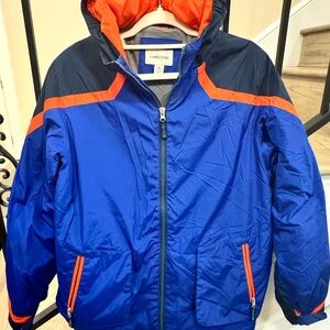 Lands' End  Blue and Orange Jacket